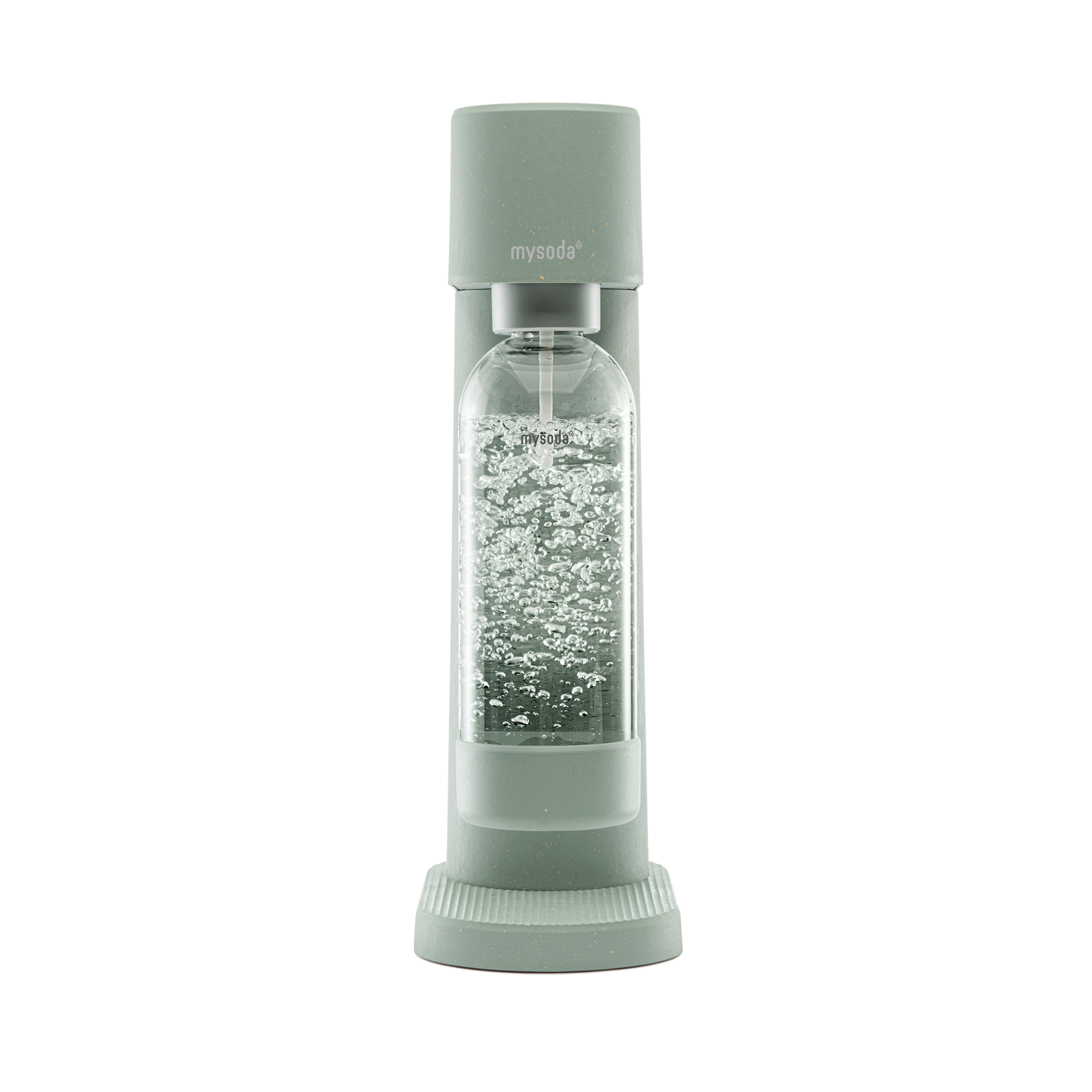 Pigeon Mysoda Woody sparkling water maker viewed from the front